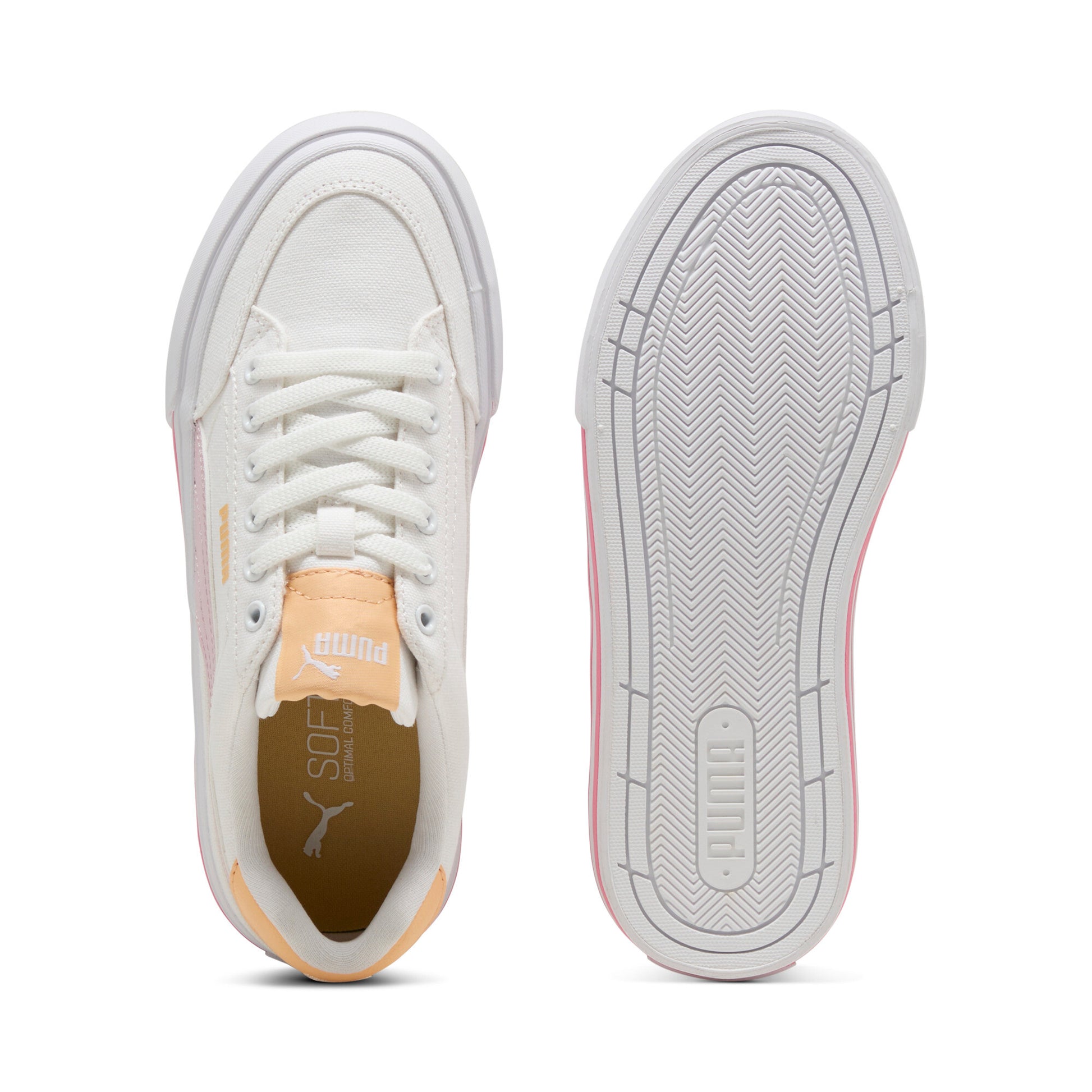 PUMA Court Classic Vulcanized Formstrip Big Kids' Sneakers