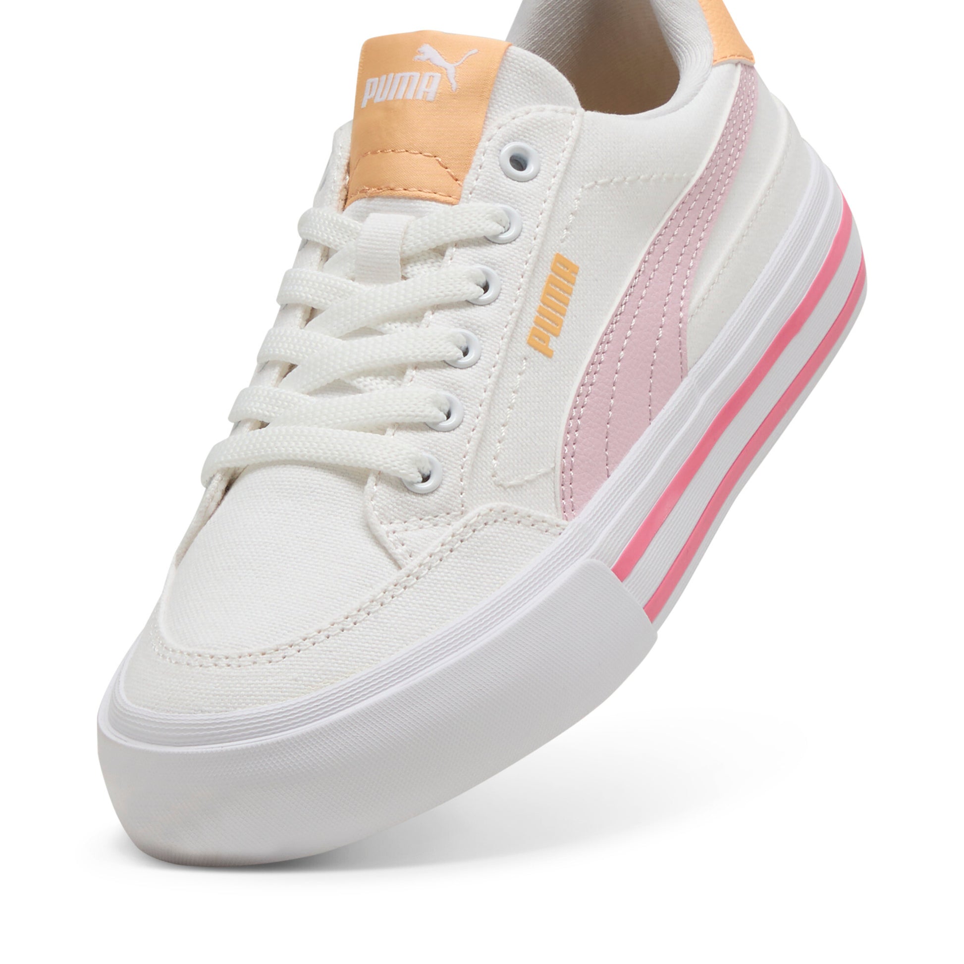 PUMA Court Classic Vulcanized Formstrip Big Kids' Sneakers